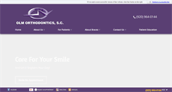 Desktop Screenshot of olmortho.com